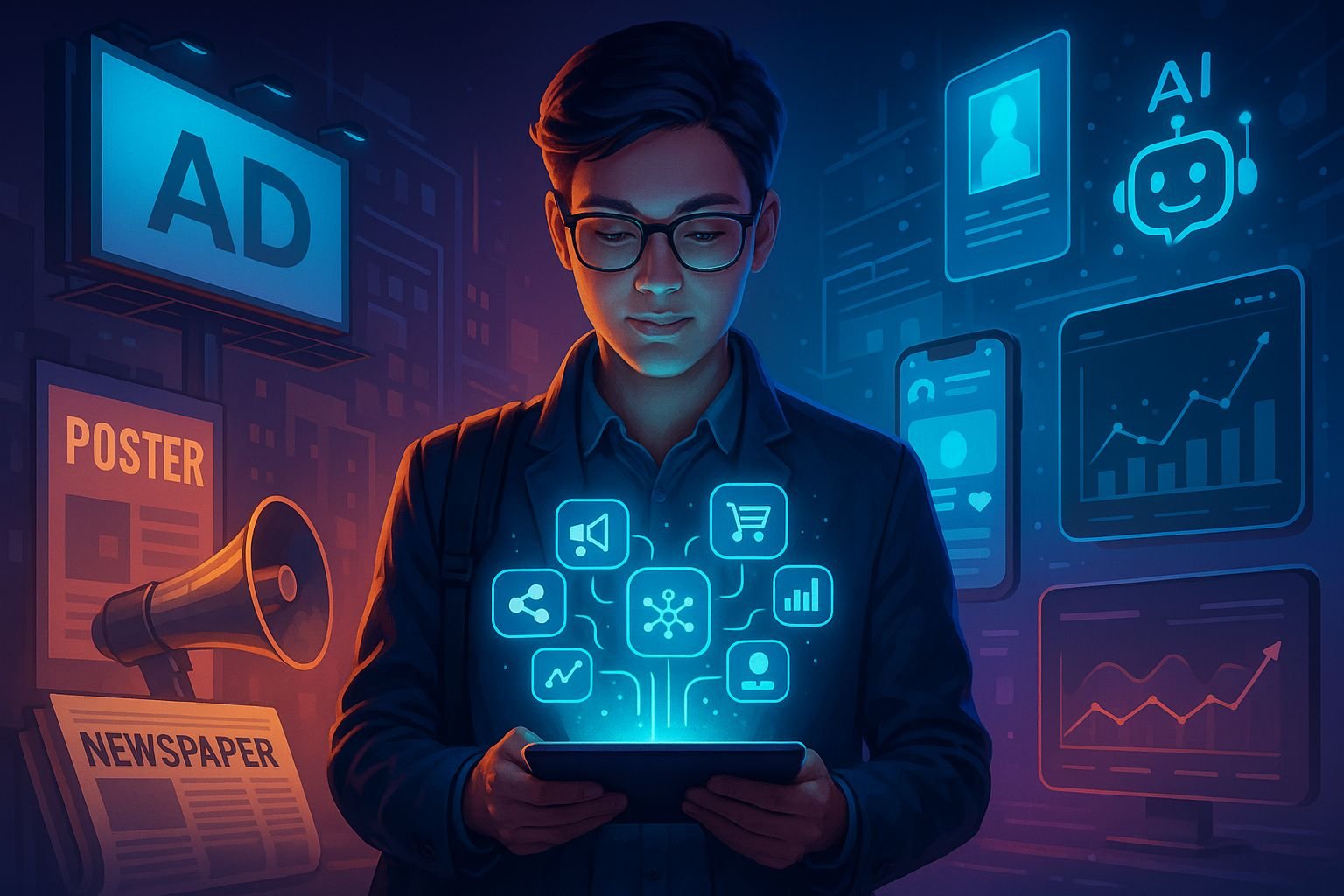 MarketX hybrid marketing program 2025 combining traditional and AI-powered digital marketing skills at RedSketch Academy course training