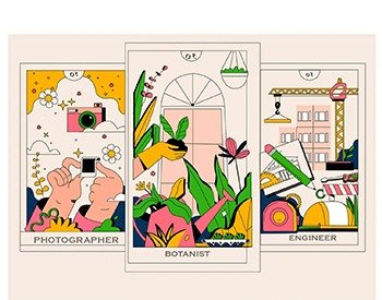 Illustration Design Portfolio - RedSketch Academy Jaipur Student Creative Work Professional Project